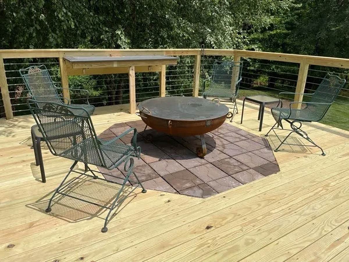 Photo of deck by Closer Look General Contracting